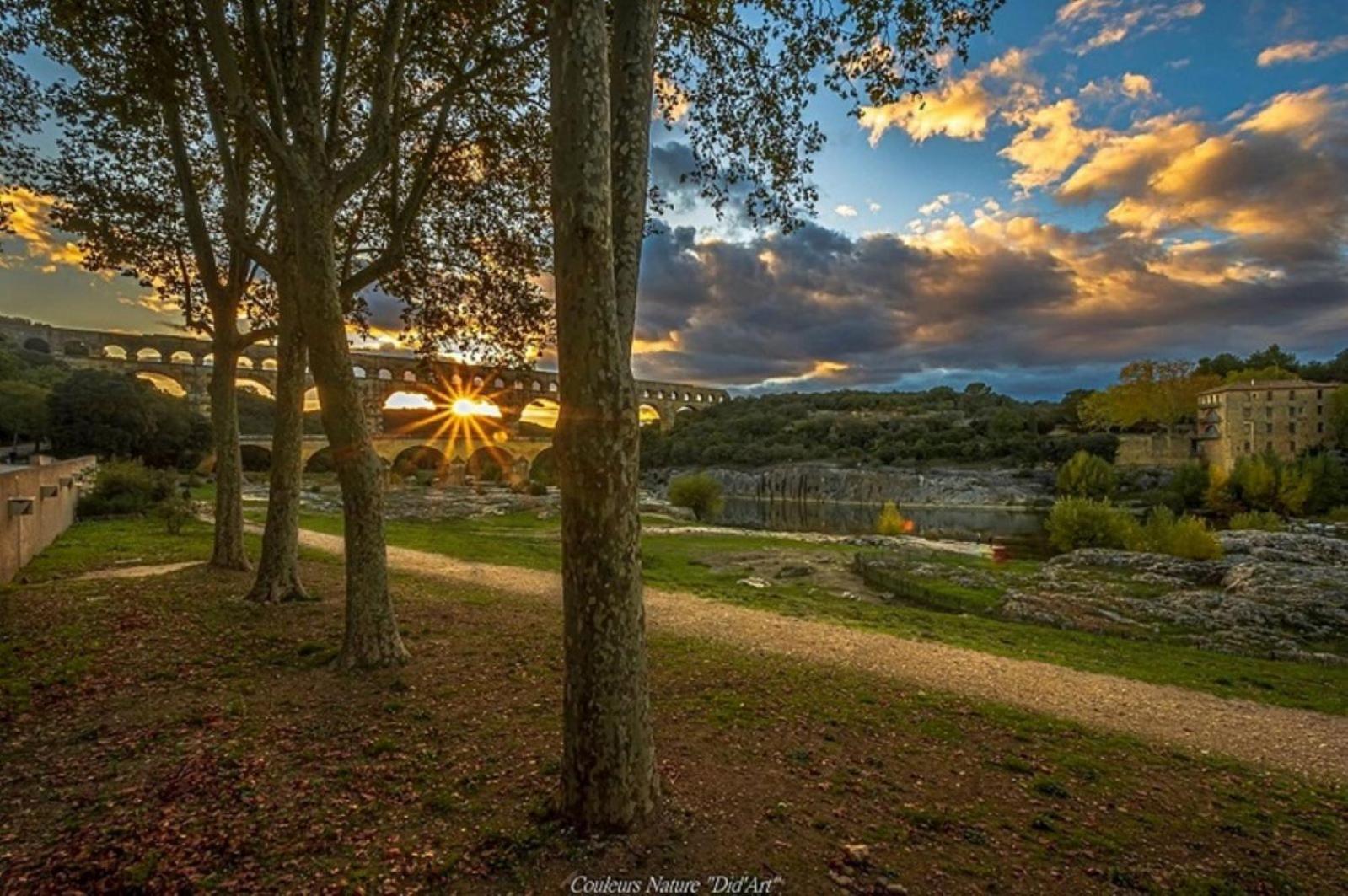 Bed and Breakfast La Bastide Des Pins Castillon-du-Gard Exterior foto